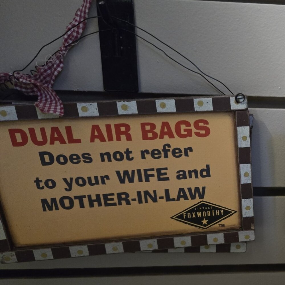NEW REDNECK MOTHER-IN-LAW SIGN MAN CAVE WIFE